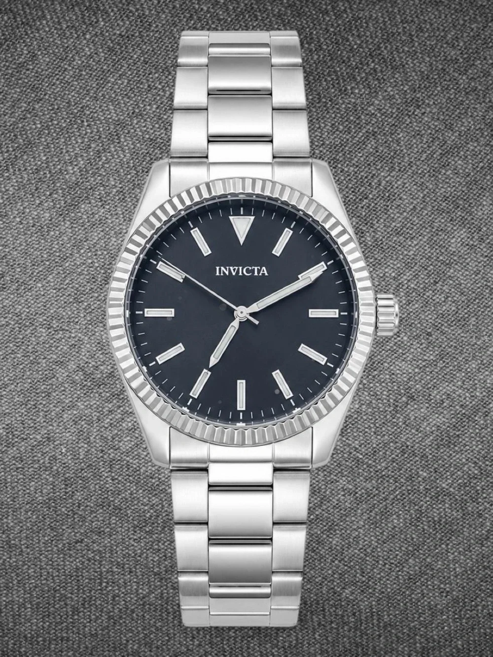 Invicta Celestial Langdon Men’s Blue Dial Stainless Steel Watch